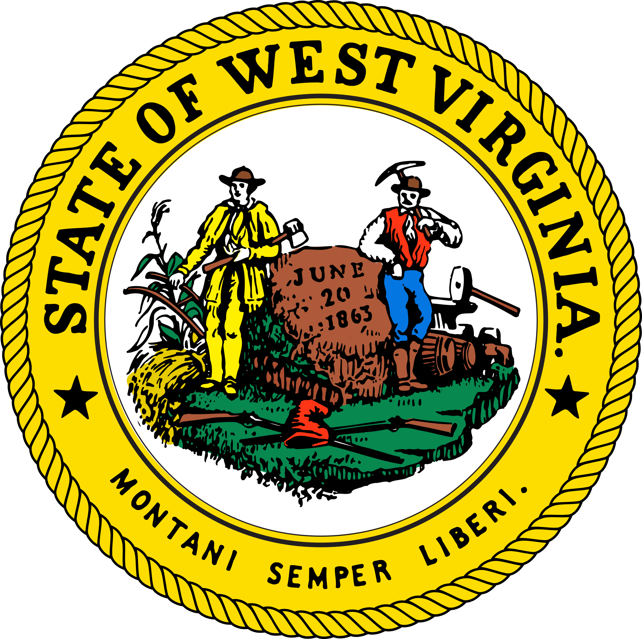 West Virginia State Seal Png Vector 2200x2192 West Virginia State Seal Png Vector