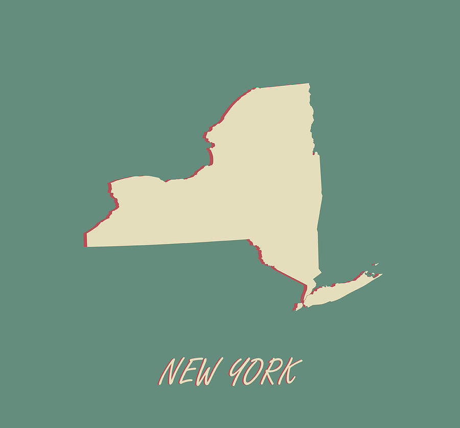 New York State Of Usa Map Vector Outlines In A Illustration 900x838 New York State Of Usa Map Vector Outlines In A Illustration