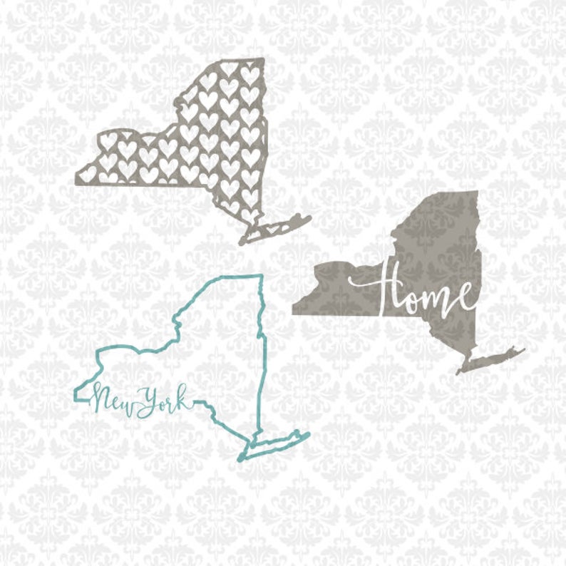 New York State Shape Outline Monogram Chevron Home Love Heart Etsy 794x794 New York State Shape Outline Monogram Chevron Home Love Heart Etsy