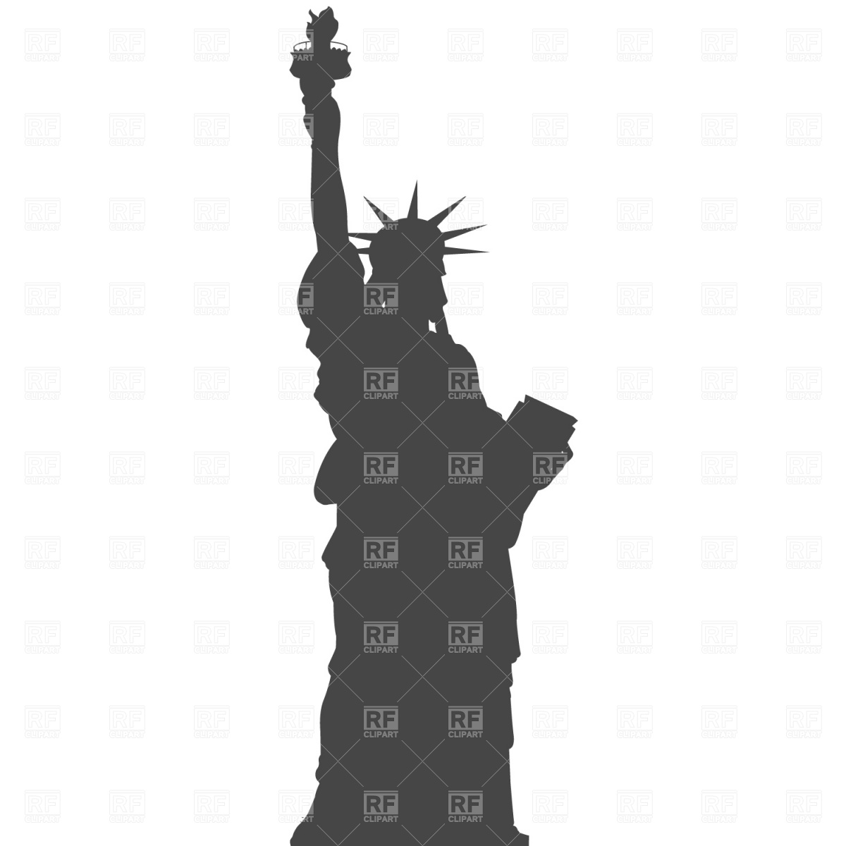 Silhouette Of Statue Of Liberty In New York Vector Image Of Travel 1200x1200 Silhouette Of Statue Of Liberty In New York Vector Image Of Travel