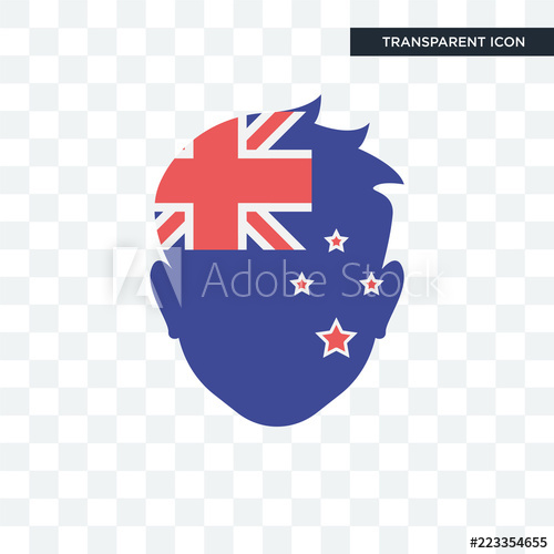 500x500 New Zealand Vector Icon Isolated On Transparent Background, New