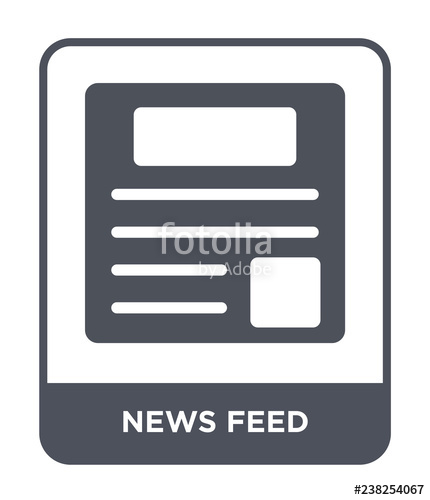 430x500 News Feed Icon Vector Stock Image And Royalty Free Vector