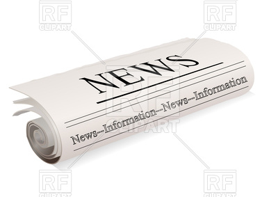 400x283 Newspaper Vector Image Of Objects Arkela