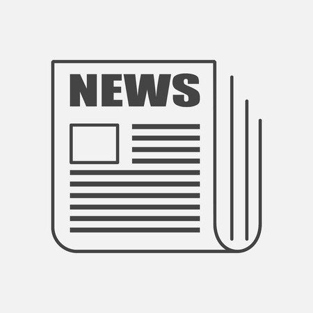 450x450 Vector News Icon Newspaper News Vector Illustration Isolated