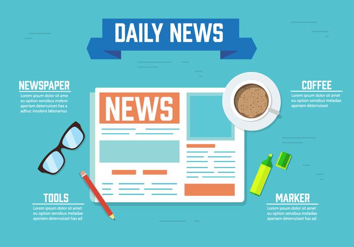 700x490 Daily News Vector
