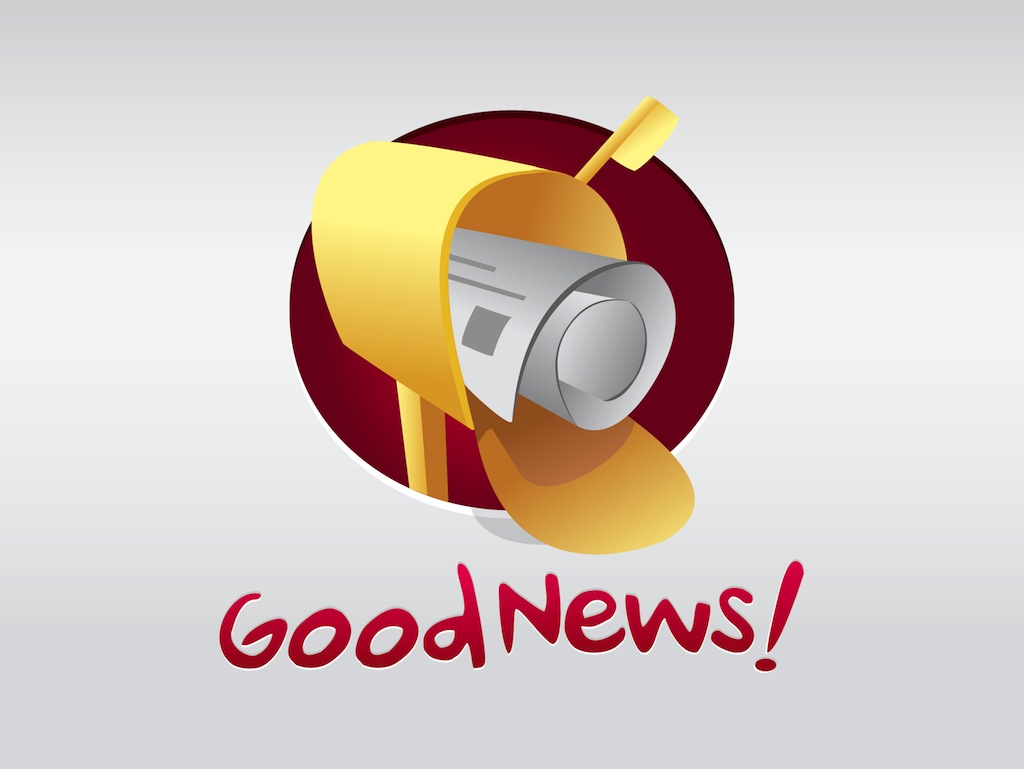 1024x769 Good News Vector Art Graphics