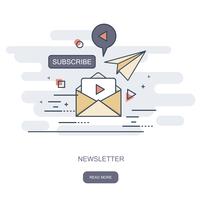 200x200 Newsletter Free Vector Art