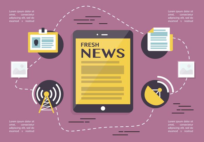 700x490 Newsletter Free Vector Art