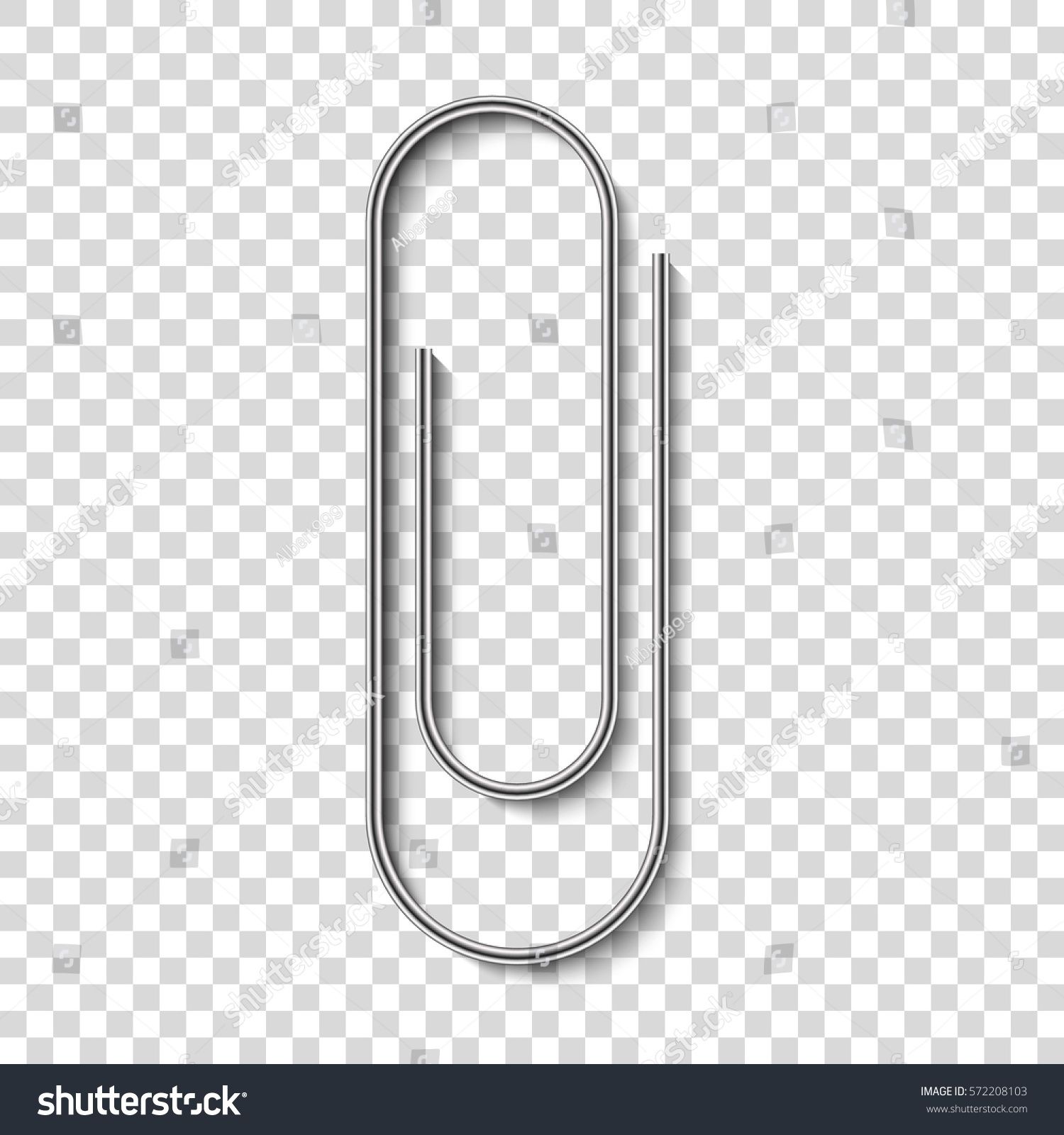 Paper Clip On Transparent Background Vector Stock Vector 1500x1600 Paper Clip On Transparent Background Vector Stock Vector