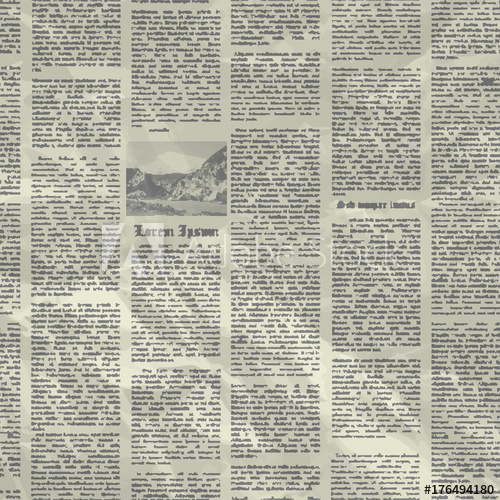 Vector Old Newspaper Background Texture 500x500 Vector Old Newspaper Background Texture