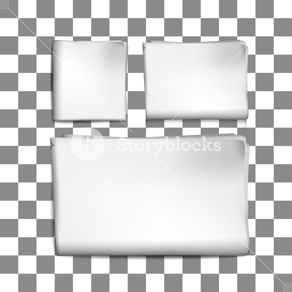 Blank Newspaper With Perforated Edges And Texture On Checkered 1000x1000 Blank Newspaper With Perforated Edges And Texture On Checkered