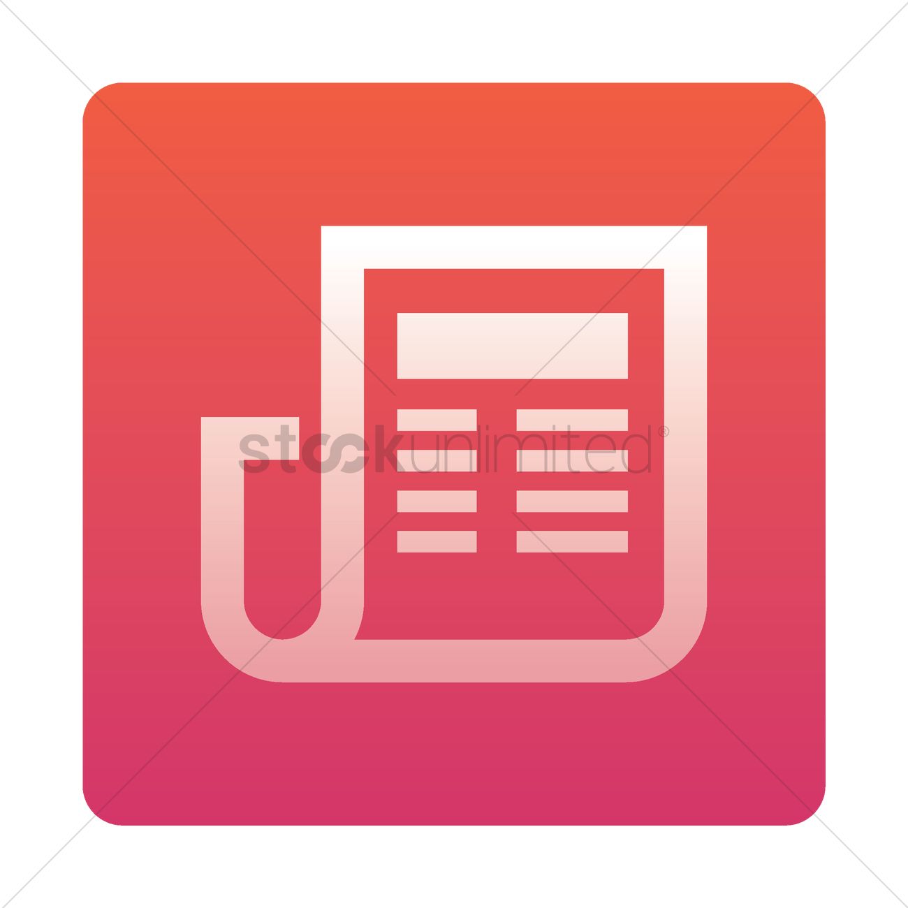 Newspaper Icon Vector Image 1300x1300 Newspaper Icon Vector Image