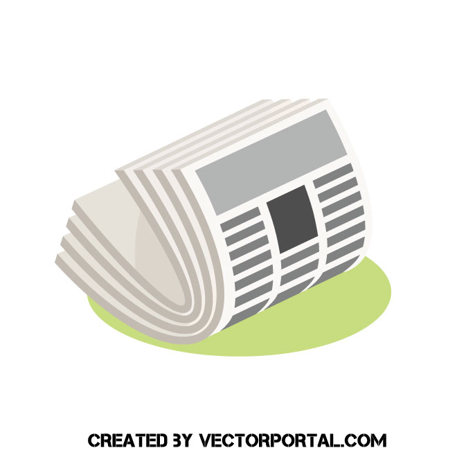 Newspaper Icon Vector Clip Art 660x660 Newspaper Icon Vector Clip Art