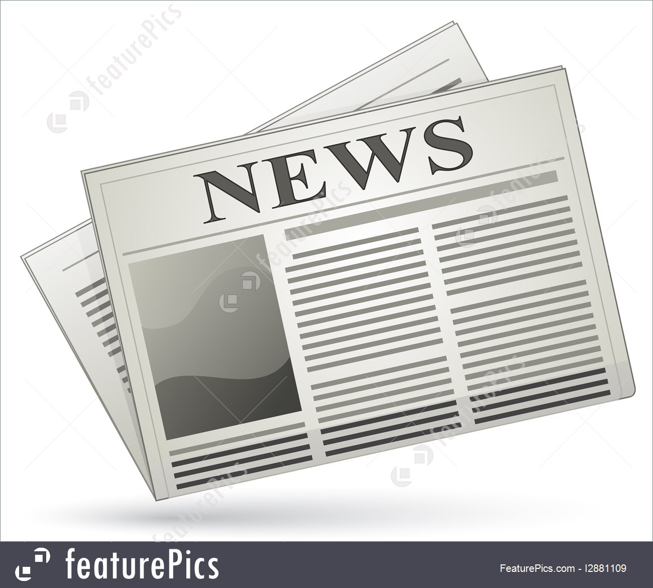 Newspaper Icon Vector at Vectorified.com | Collection of Newspaper Icon ...