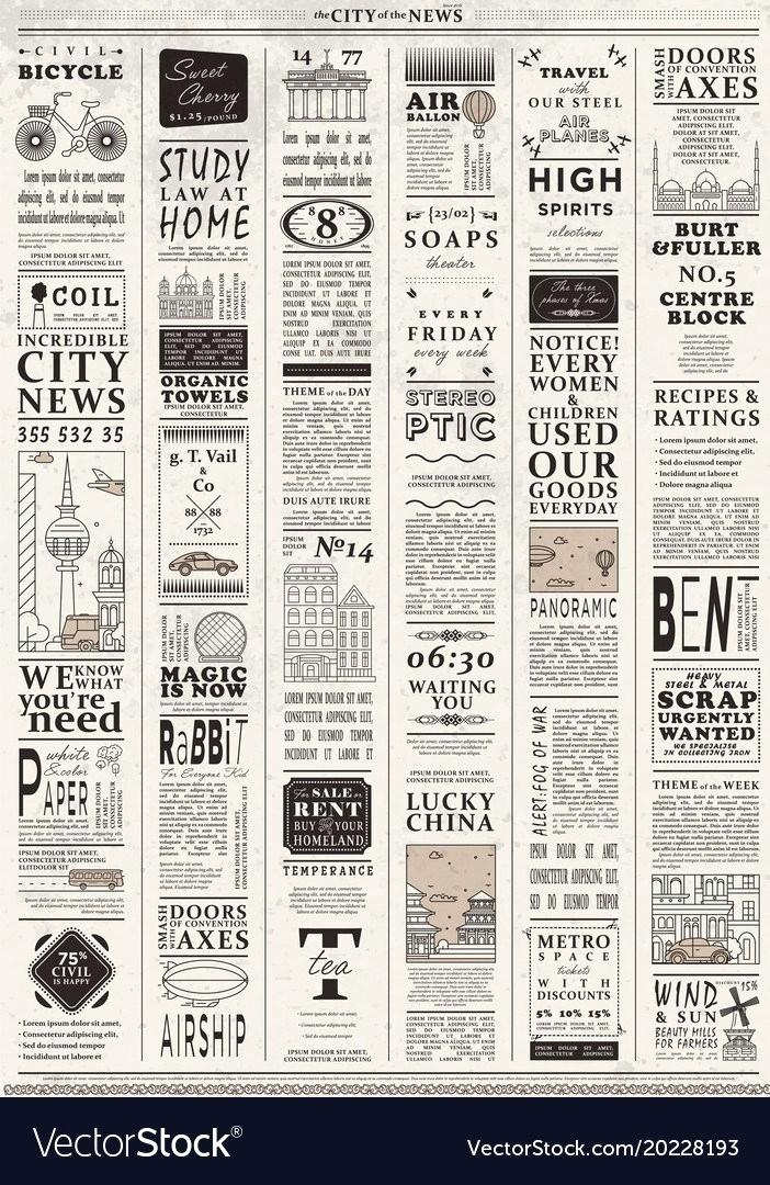 702x1080 Old Newspaper Template Article For Students Pdf Vintage