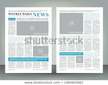 Newspaper Template Vector at Vectorified.com | Collection of Newspaper ...