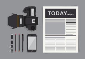 286x200 Newspaper Free Vector Art