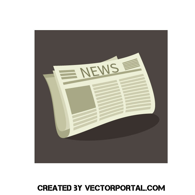 660x660 Newspaper Vector Graphic