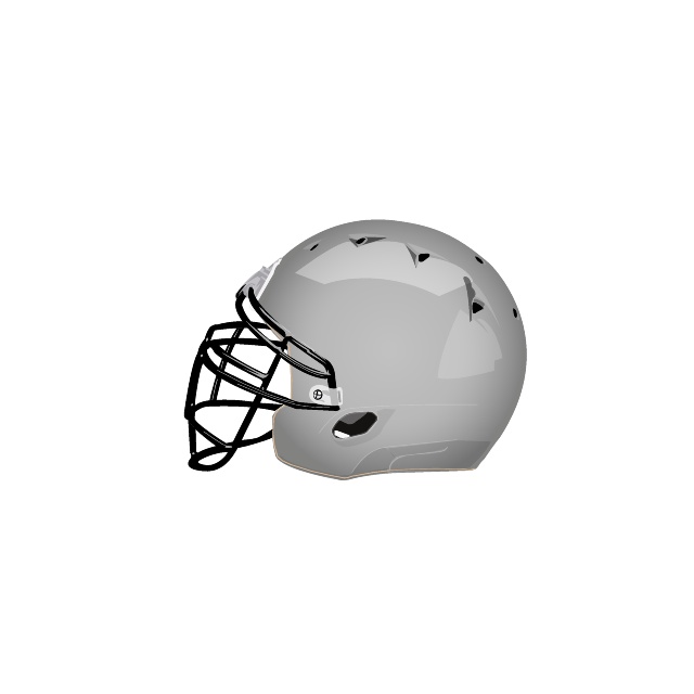 Nfl Helmet Vector Image 640x640 Nfl Helmet Vector Image
