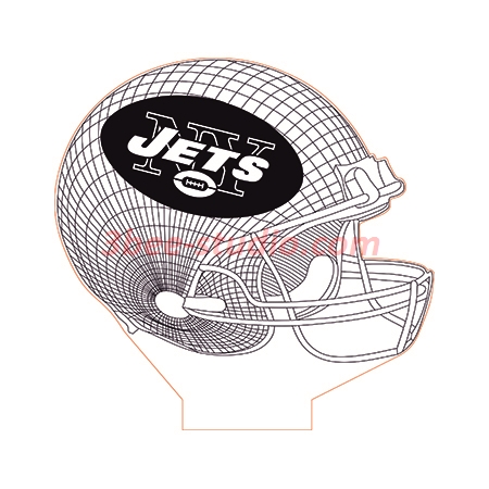 New York Jets Nfl Helmet Illusion Lamp Plan Vector For Cnc 450x450 New York Jets Nfl Helmet Illusion Lamp Plan Vector For Cnc