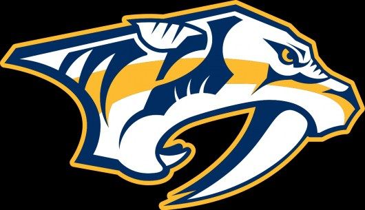 530x305 Nashville Predators Logo Vector Sports Predators Hockey, Nhl