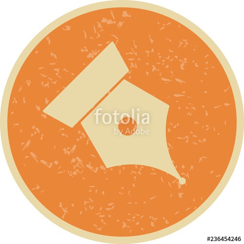 500x500 Nib Vector Icon Stock Image And Royalty Free Vector