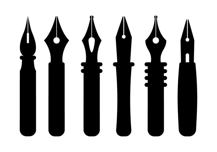 700x490 Pen Nib Vectors