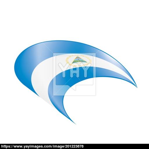 512x512 Nicaragua Flag, Vector Illustration Vector