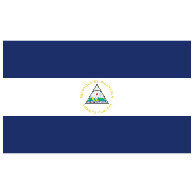 660x660 Nicaragua Flag Vector