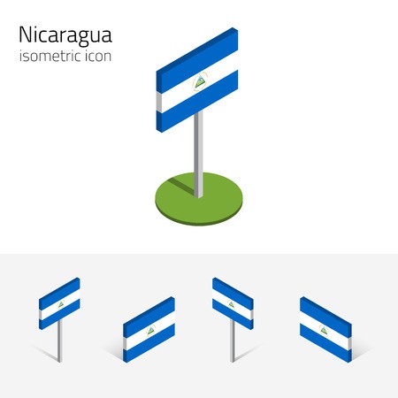 450x450 Nicaraguan Flag