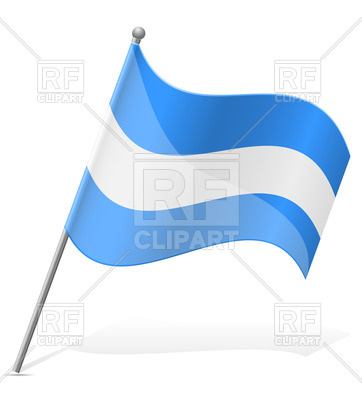362x400 Wavy Flag Of Nicaragua Vector Image Of Signs, Symbols, Maps