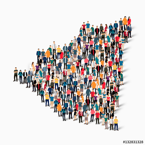 500x500 People Map Country Nicaragua Vector