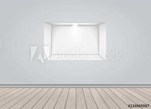 500x361 Empty Niche Vector