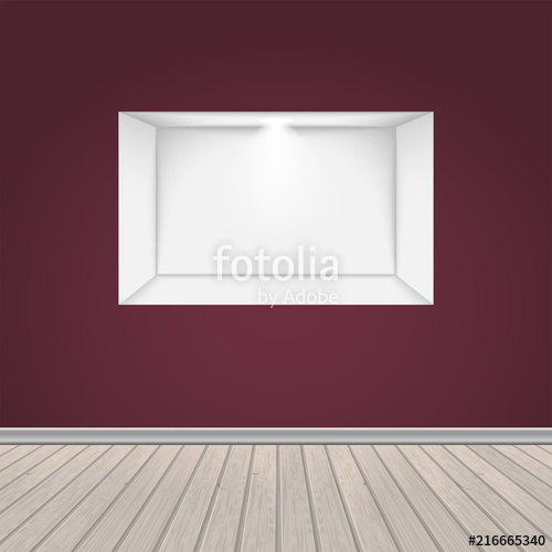 500x500 Empty Niche Vector Stock Image And Royalty Free Vector