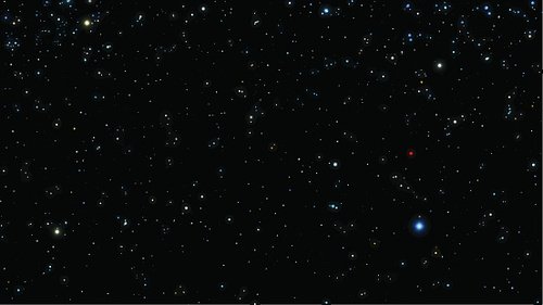 500x281 Night Sky With Bright Vector Premium Clipart