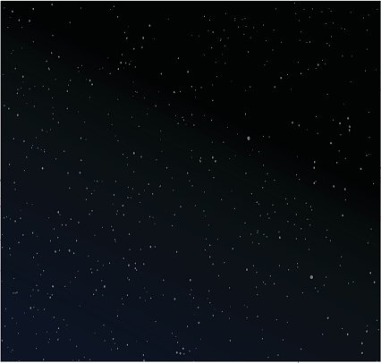 426x406 Stars In The Night Sky Starry Night Vector Illustration Stock