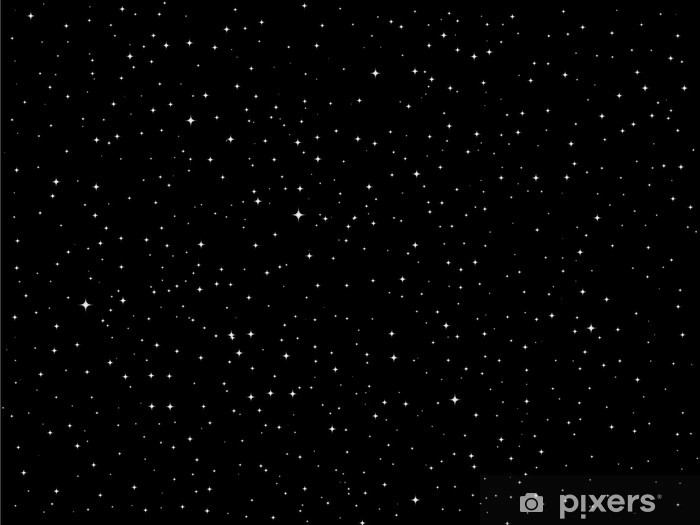 700x525 Stars Vector Night Sky Wall Mural