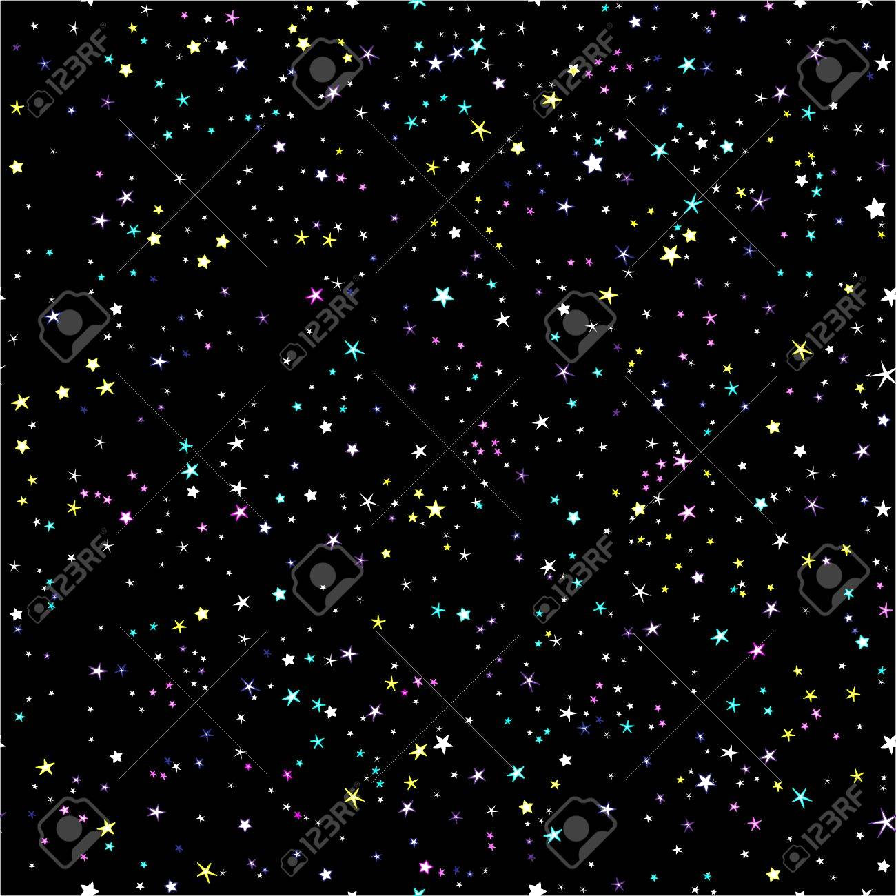 1300x1300 Vector Starry Night Sky Stars Silhouette City Moon Royalty