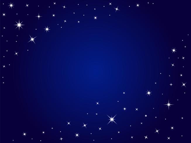 653x490 Blue Space Stars Vector Backgroundnight Sky