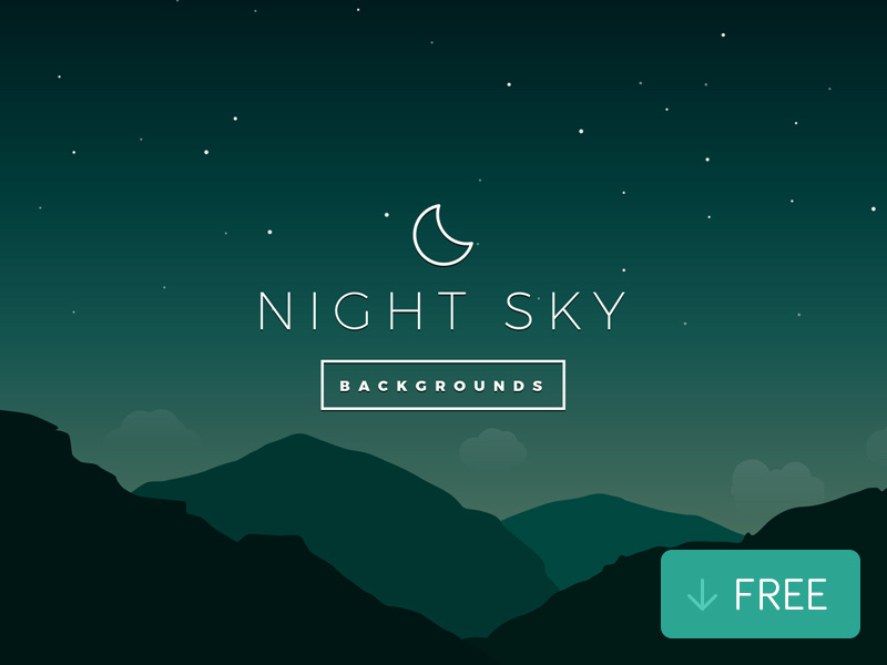 800x600 Night Sky Vector Backgrounds