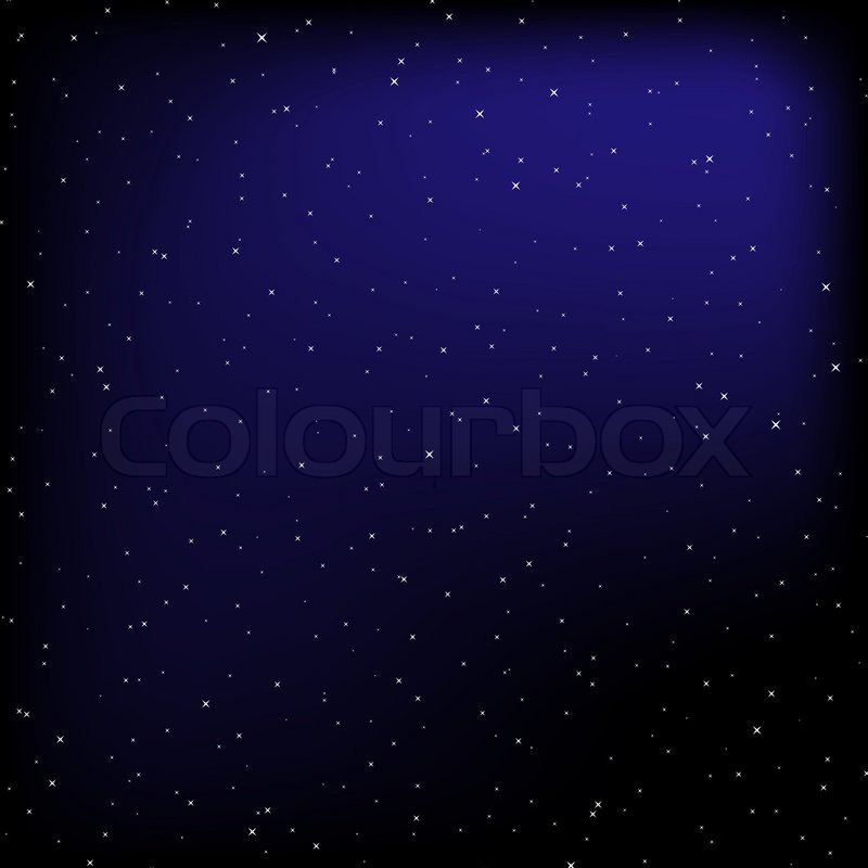 800x800 Night Sky Vector Background Texture Stock Vector Colourbox