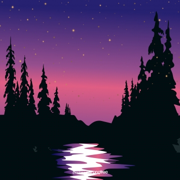 Night Sky Vector at Vectorified.com | Collection of Night Sky Vector ...