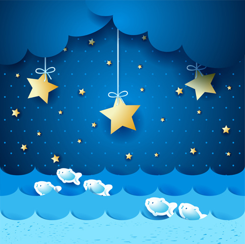 500x498 Cartoon Night Vector Free Vector In Encapsulated Postscript