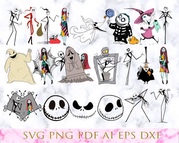 Nightmare Before Christmas Vector at Vectorified.com | Collection of ...