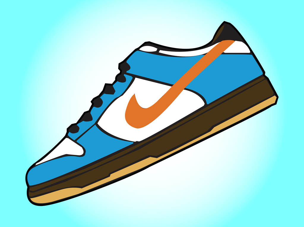 1024x765 Nike Shoes Vector Vector Art Graphics