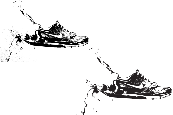 720x480 Digital Arts Gallery Nike Shoe Vector