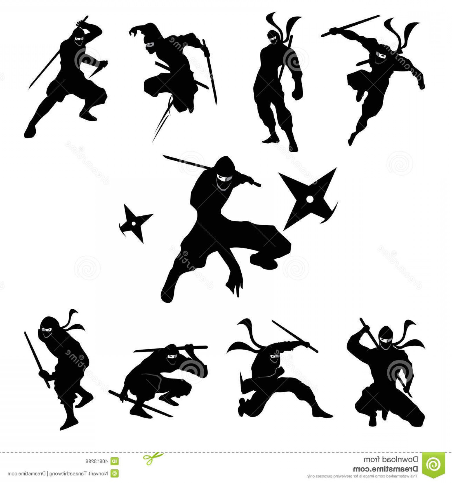 1560x1668 Ninja Shadow Silhouette Vector Illustration Soidergi