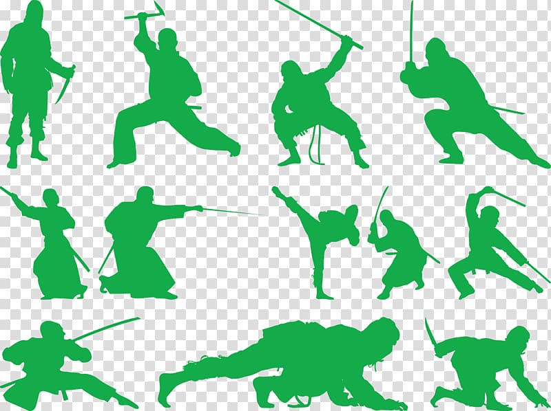 800x598 The Ninja Combat Shuriken, Fighting Ninja Silhouette Transparent