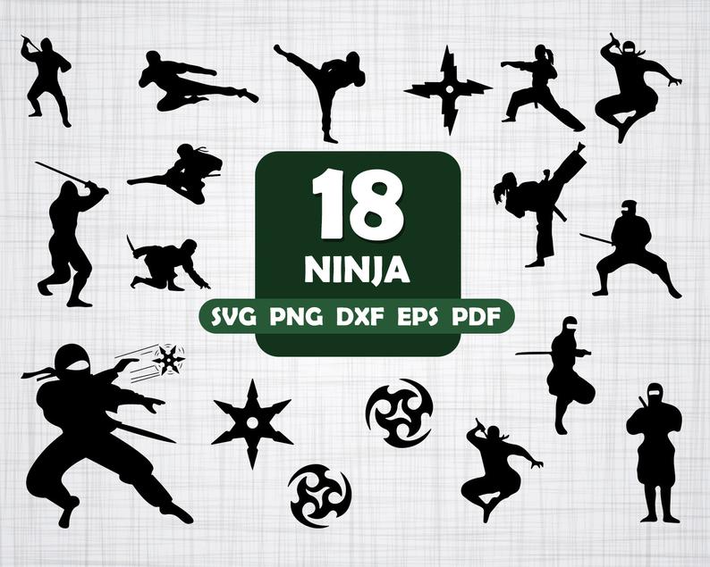 794x635 Ninja Ninja Clipart Ninja Turtles Ninja Vector Etsy