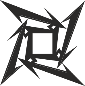 296x300 Metallica Ninja Star Logo Vector